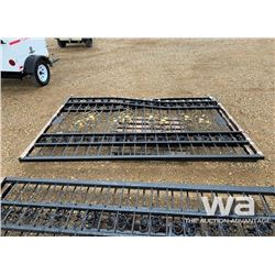 20 FT. HD BI-PARTING WROUGHT IRON DRIVEWAY GATES