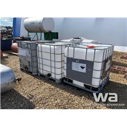 (3) POLY TOTE TANKS