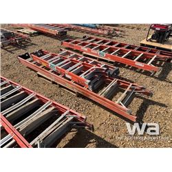 (2) 6 FT. & (1) 10 FT. LADDERS