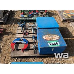 (2) BEVELERS & PIPE CLAMPS