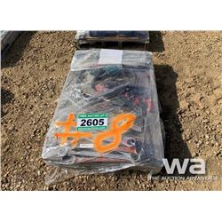 (#8) COMB. WRENCHES = 1 SET 3” CRESCENT WRENCHES =