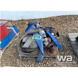 PALLET OF DISCHARGE HOSE & FITTINGS