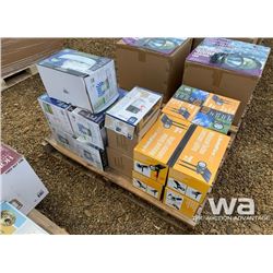 (7) SECURITY LED LIGHTS
