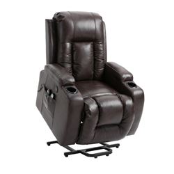 BLACK RECLINER MASSAGE CHAIR