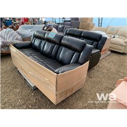 (3) PIECE RECLINING SOFA, LOVESEAT & CHAIR