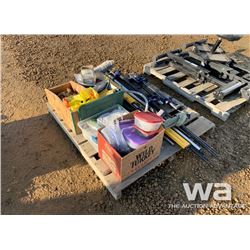 WOOD BAR CLAMPS, DIGITAL LEVEL, TAPE MEASURE