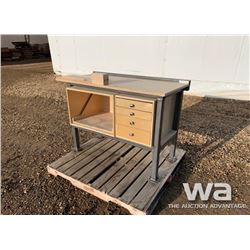 STEEL FRAME WORK BENCH