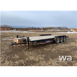 2015 LOAD TRAIL CC8024 TRIDEM CAR HAUL TRAILER