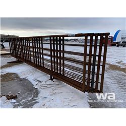 (5) FREESTANDING 6 X 24 FT. LIVESTOCK PANELS