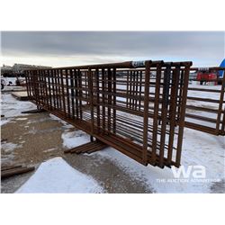 (5) FREESTANDING 6 X 24 FT. LIVESTOCK PANELS