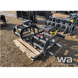 2019 78" SKID STEER BRUSH GRAPPLE
