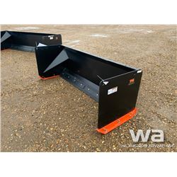 2019 SKID STEER 7 FT. SNOW PUSHER