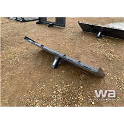 SKID STEER TRAILER RECEIVER MOUNT PLATE