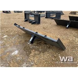 SKID STEER TRAILER RECEIVER MOUNT PLATE
