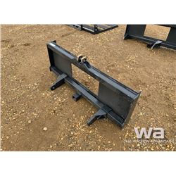 SKID STEER 1/4" Q/C PLATE