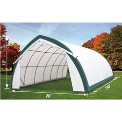 PEAK CEILING 20 X 30 X 12 FT. STORAGE SHELTER