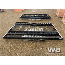 20 FT. HD BI-PARTING WROUGHT IRON DRIVEWAY GATE