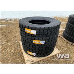 (4) GRIZZLY 11R24.5 TRUCK DRIVE TIRES