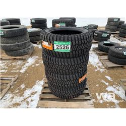 (4) GRIZZLY 33X12.5R20 TIRES
