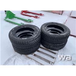 (4) VALLEYSTONE VW77 P235/65R17 WINTER TIRES