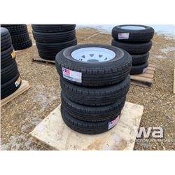 (4) 235/80R16 TRAILER TIRES