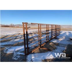 (2) FREESTANDING 6 X 16 FT. LIVESTOCK PANELS WITH 8 FT. GATE