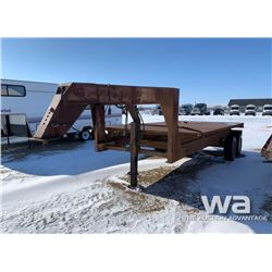 1998 U-BILT T/A FLAT DECK TRAILER