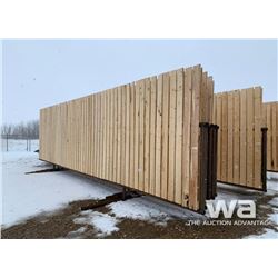 (5) BOSCHMAN WELDING 8 X 30 FT. WIND BREAK PANELS