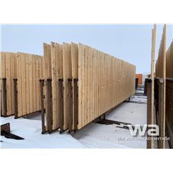 (5) BOSCHMAN WELDING 8 X 30 FT. WIND BREAK PANELS