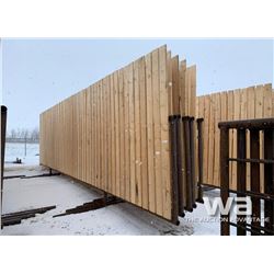(5) BOSCHMAN WELDING 8 X 30 FT. WIND BREAK PANELS