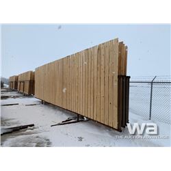 (5) BOSCHMAN WELDING 8 X 30 FT. WIND BREAK PANELS