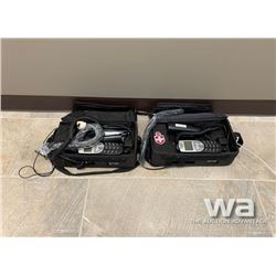 (2) TELUS MOTOROLA F289603NAAD BAG PHONE
