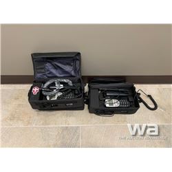 (2) TELUS MOTOROLA F289603NAAD BAG PHONE