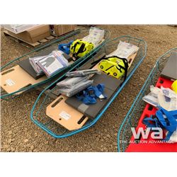 (1) BLUE BASKET STRETCHER