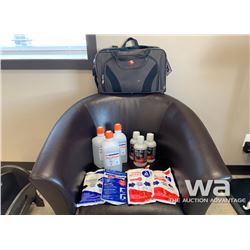 SALINE, EYEWASH, HOT & COLD PACKS (UNIT 405)