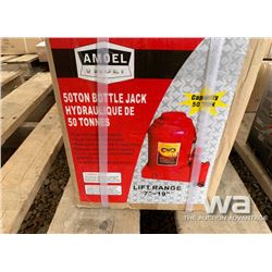 (UNUSED) 50 TON HYDRAULIC BOTTLE JACK