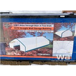 (UNUSED) TMG 30 X 70 X 16 FT. STORAGE SHELTER