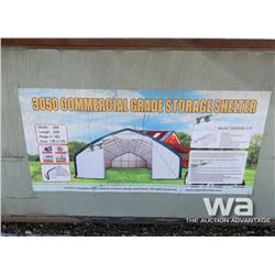 (UNUSED) TMG 30 X 50 X 16 FT. STORAGE SHELTER