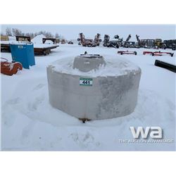 UFA 800 GAL. WATER TANK