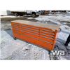 Image 1 : (UNUSED) ORANGE 2 X 6 FT. 15 DRAWER WORKBENCH