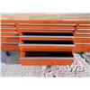Image 6 : (UNUSED) ORANGE 2 X 6 FT. 15 DRAWER WORKBENCH