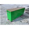 Image 4 : (UNUSED) GREEN 2 X 6 FT. 15 DRAWER WORKBENCH