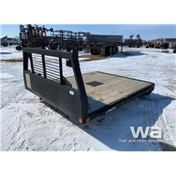 (UNUSED) 7.5 X 9.5 FT. TRAILTECH TRUCK DECK