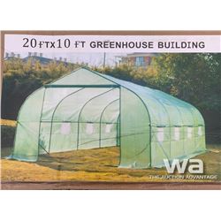 10 X 20 FT. GREENHOUSE BUILDING