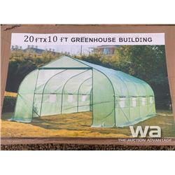 10 X 20 FT. GREENHOUSE BUILDING