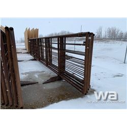 (5) FREESTANDING 6 X 24 FT. LIVESTOCK PANELS