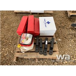 TOW ROPES, RECIEVER HITCHES, FIRST AID KITS