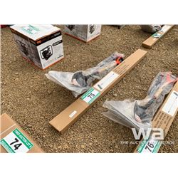 (2) ALUMINUM SCOOP SHOVELS