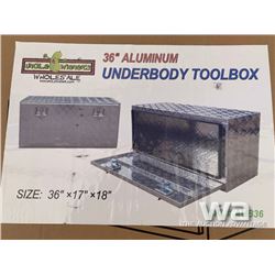 (UNUSED) 36" X 17" X 18" UNDER BODY TOOLBOX