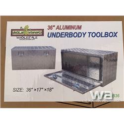 (UNUSED) 36" X 17" X 18" UNDER BODY TOOLBOX